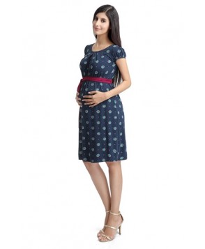 Kimi And Kai 'Sienna' Dot Print Maternity Dress