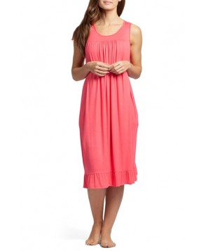 Savi Mom 'The Ruffled' Sleeveless Maternity/nursing Nightgown