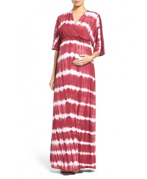 Fillyboo 'Dream Shakey' Tie Dye Maternity Maxi Dress