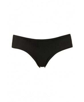 Topshop Solid Maternity Bikini Bottoms- Black