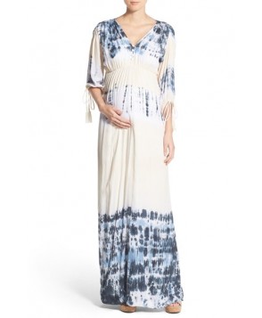 Fillyboo 'Banjo' Tie Dye Maternity Maxi Dress