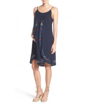 Fillyboo 'Love Locked' Embroidered Maternity/nursing Dress
