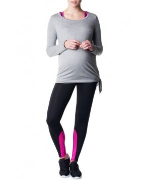 Noppies 'Heather' Athletic Long Sleeve Maternity Top