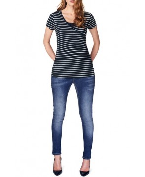 Noppies 'Lely' Stripe Maternity/nursing Tee