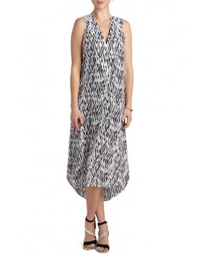 Loyal Hana 'January' Print Maternity/nursing High/low Dress