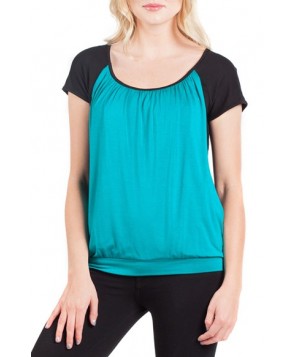 Savi Mom Colorblock Maternity/nursing Tee