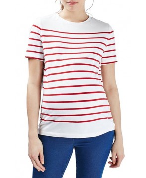 Topshop Breton Stripe Maternity Tee