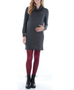 Everly Grey 'Marina' Cowl Neck Maternity Sweater Dress