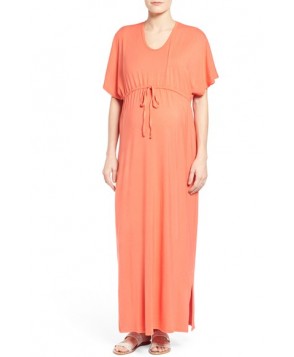 Bun Maternity 'Kaftan' Maxi Maternity Dress