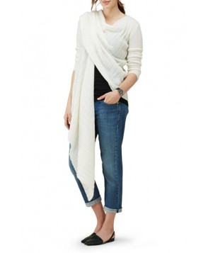 Isabella Oliver Maternity Wrap Cardigan - White