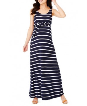 Rosie Pope 'Kendal' Stripe Maternity Maxi Dress