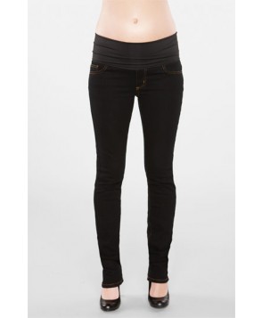 Maternal America Straight Leg Stretch Maternity Jeans