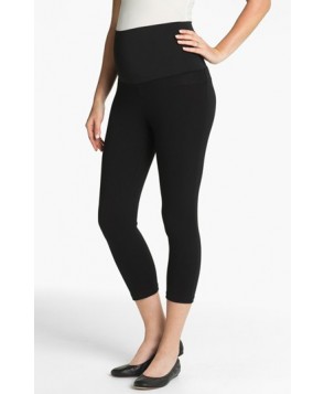 Maternal America Post Support Crop Maternity Leggings