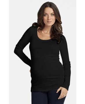 Ingrid & Isabel Scoop Neck Maternity Tee