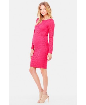 Ingrid & Isabel Lace Maternity Dress