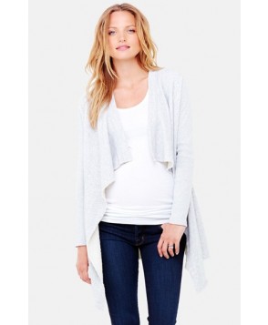 Ingrid & Isabel Drape Front Maternity Cardigan