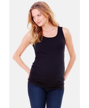 Ingrid & Isabel Scoop Neck Maternity Tank