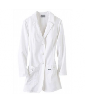 Greys Anatomy 3 inch  pocket lab coat - WHITE 