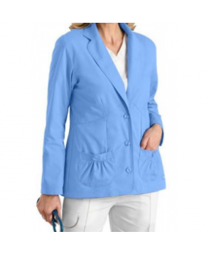 Landau three button lab coat - Ceil 