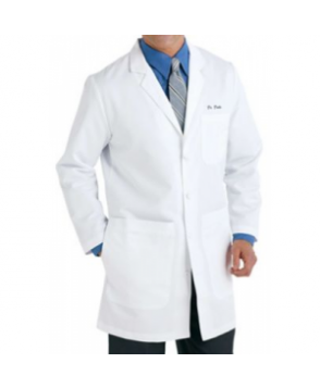 Greys Anatomy mens 37 inch lab coat - White 