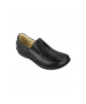 Alegria Oz slip-on mens shoe - Black Wave 