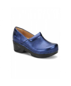 Nurse Mates Chloe women's nursing clog - Blue Metallic 