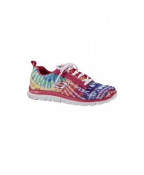 Skechers Flex Appeal womens athletic shoe imited Edition - Hot Pink/Multi 