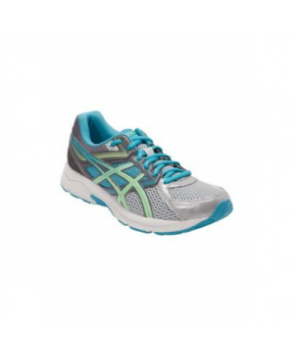 Asics Contend womens athletic shoe ilver/Pistachio/Teal 