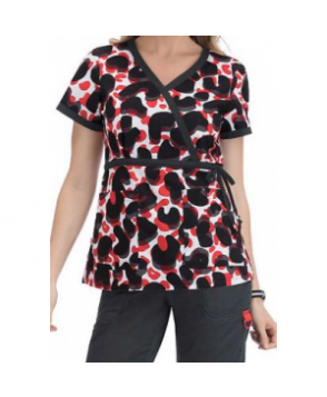 Koi Kathryn Spicy Camo print scrub top picy Camo 