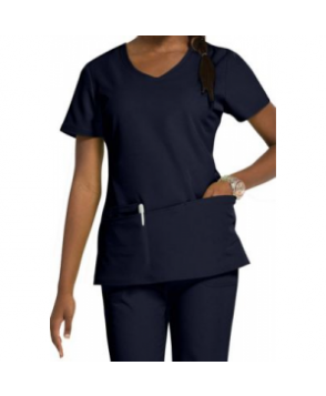 HeartSoul True Love v-neck scrub top - Navy 