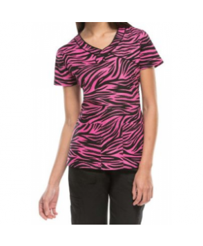 HeartSoul Wild About Zoo print scrub top - Wild About Zoo 