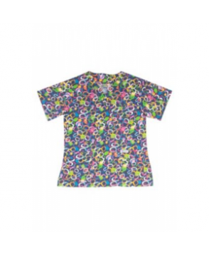 Cherokee Runway Thats So Wild print scrub top - Thats So Wild 