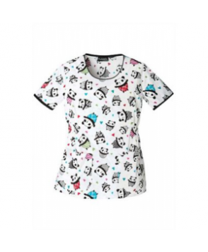 Cherokee Runway Panda Party print top - Panda Party 