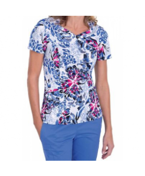 Landau Wingspan v-neck scrub top - Wingspan 