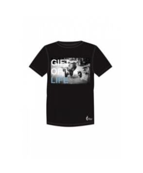 Barco Gift of Life printed tee - Black 