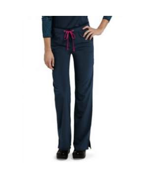 Smitten Kick Start flare leg scrub pant - Caribbean 