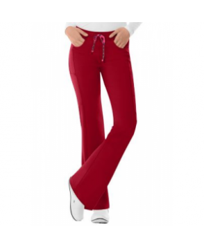 HeartSoul Love Potion drawstring scrub pant - Red 