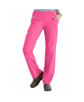 Greys Anatomy Active 3-pocket track scrub pant - Candy/Moonstruck 