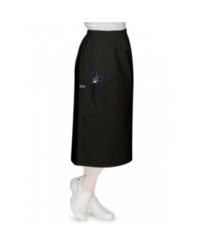 Cherokee Workwear 3 inch drawstring skirt - Black 