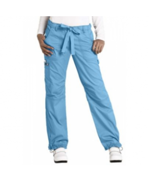 Koi Lindsey cargo scrub pant - Cornflower 