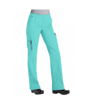 Beyond Scrubs Blaire -pocket utility inspired scrub pant - Pool 