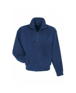 Tundra Panda fleece scrub jacket - Navy 