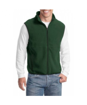 Port Authority  mens fleece vest - Dark Green 