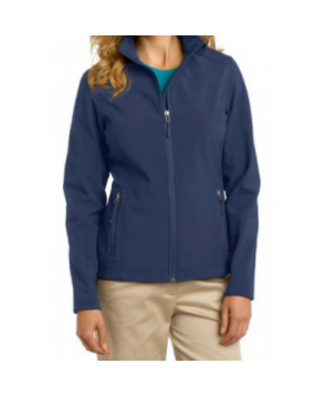 Port Authority ladies core soft shell jacket - Dress Blue Navy 