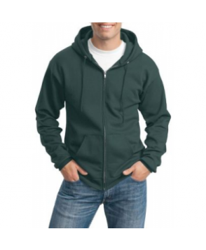 Port Authority full zipper hoodie - Dark Green 
