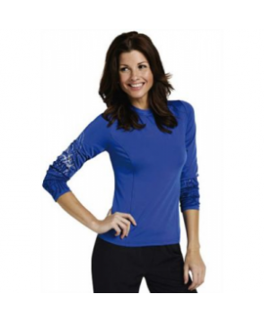 Smitten Fresh Ink long sleeve tee - Royal 