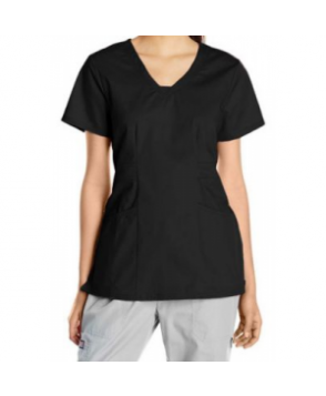 HeartSoul Dreamer v-neck scrub top - Black 