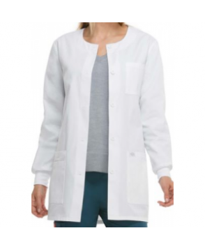 Dickies Professional Whites women's 3 inch lab coat - White 