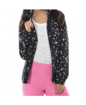 HeartSoul Twilight Flight print scrub jacket - Twilight Flight 