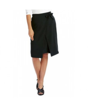 Greys Anatomy Signature -pocket tie front skirt - Black 